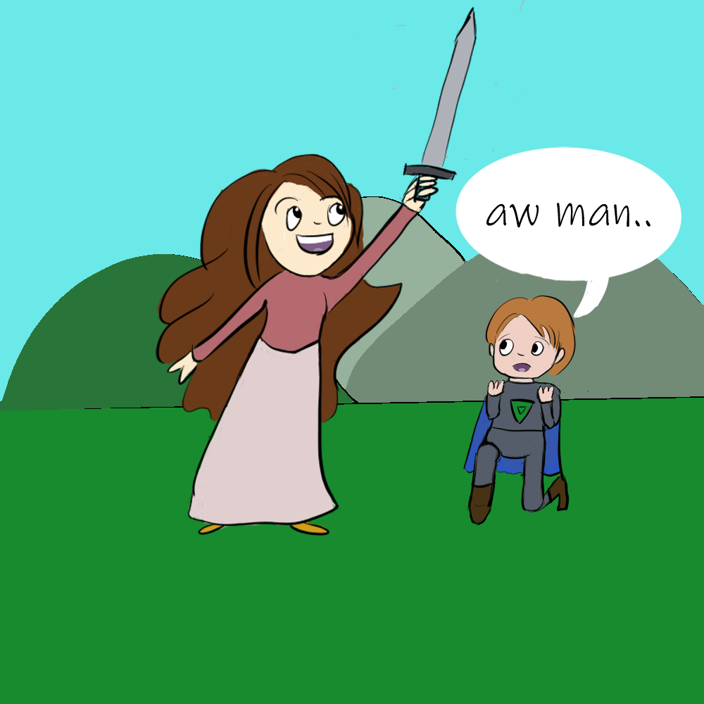 Knight says Aw man