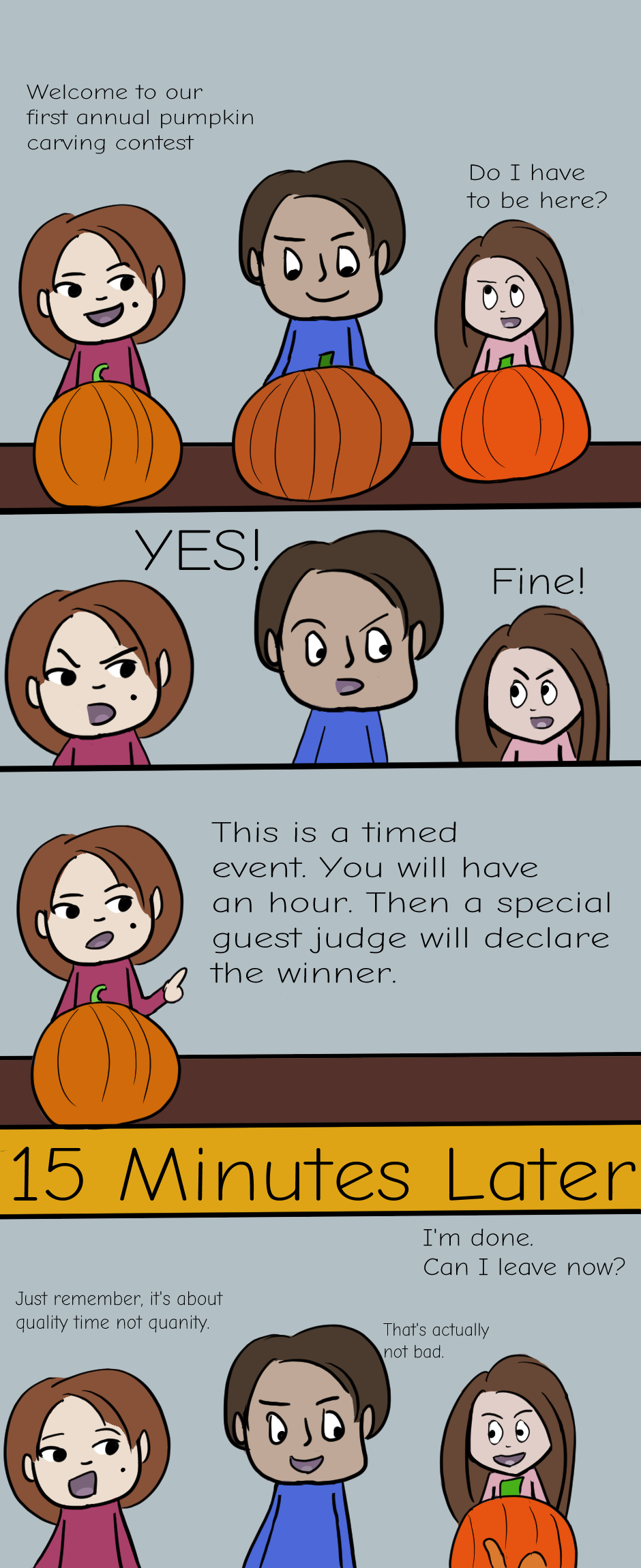 pumpkin carving family fun